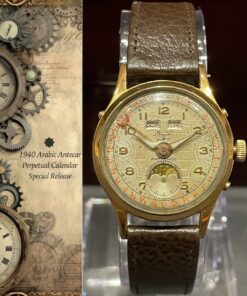 Rare Antecar 1940 Arabic Edition Perpetual Calendar