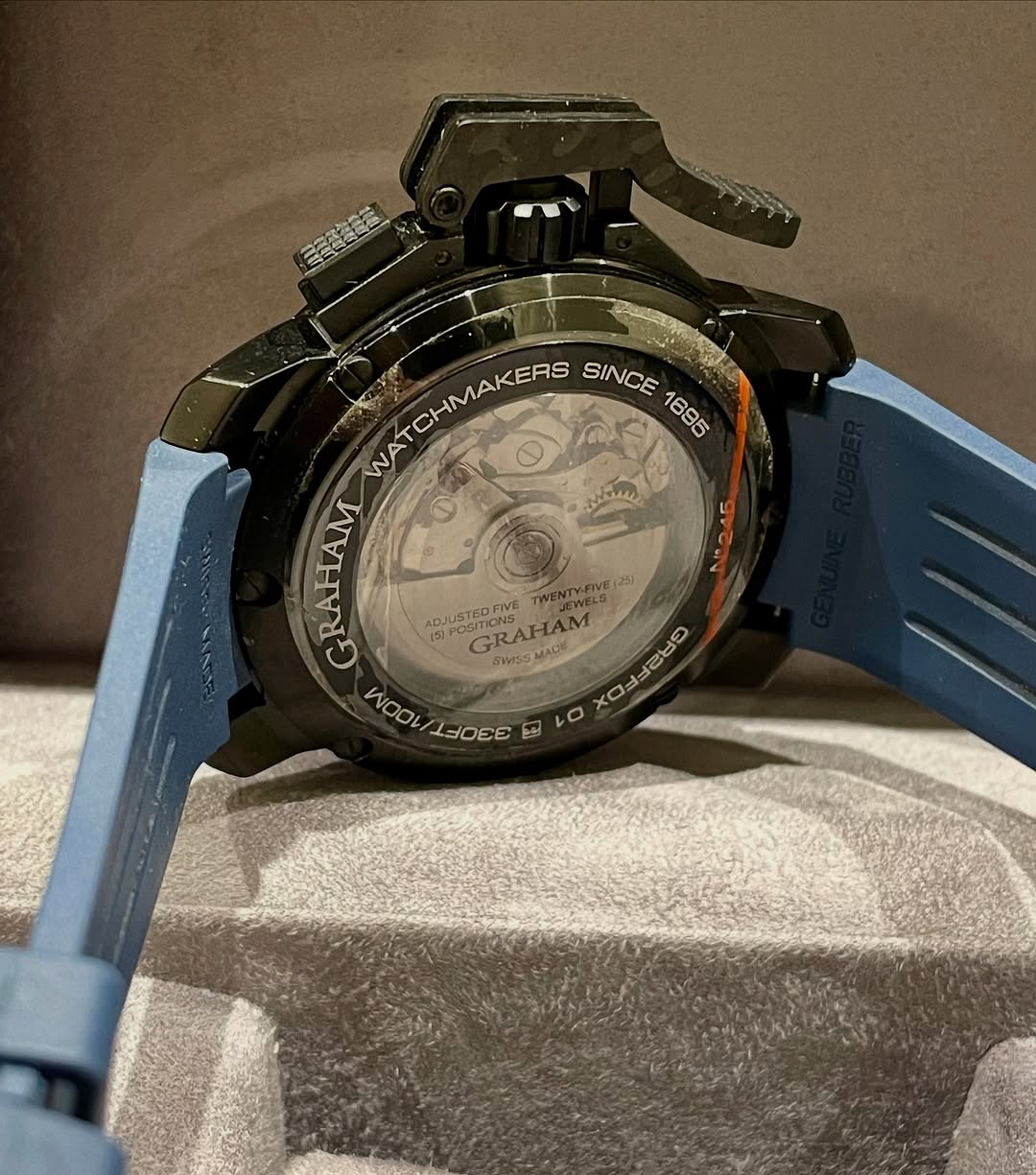 Rare Arabic Graham Chronofighter Edition Known Blue Ocean - Image 5