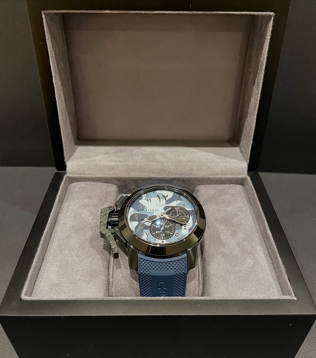 Rare Arabic Graham Chronofighter Edition Known Blue Ocean - Image 4