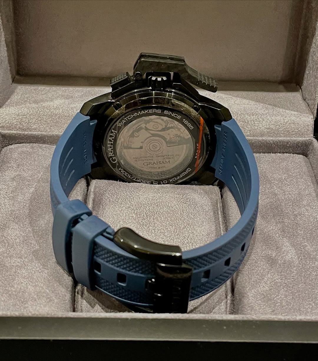 Rare Arabic Graham Chronofighter Edition Known Blue Ocean - Image 7