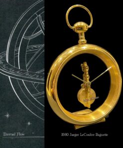 1980 Jaeger-LeCoultre Desk O'clock Floating Movement