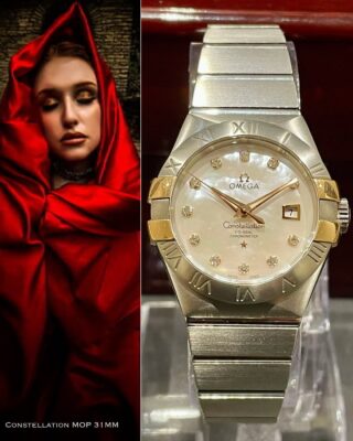 Omega Constellation 2007 Large 31MM Ladies Complete Set - ساعة فاخرة أصلية