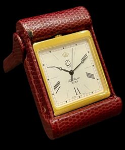 Alternative view of 1990 Rare Desk Clock Finest Royal Rarities King Hussain Queen Noor