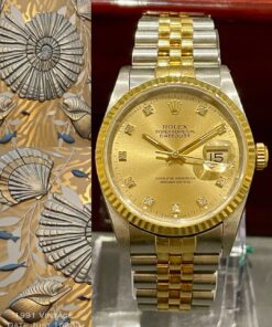 1990 Rolex Datejust Reference 16233 Complete Set