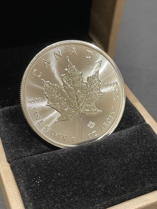 Royal Canadian Mint – 2025 Silver Maple Leaf | 1 oz .9999 Fine Silver - Image 2