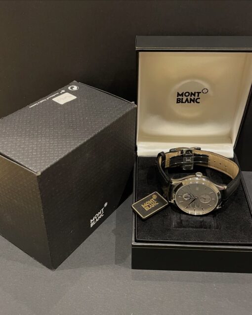 Montblanc Heritage Dual Time Automatic Silver Dial 112540 - Image 6