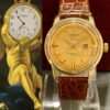 1965 Conquest Calendar Longines - Rare - Gold Steel