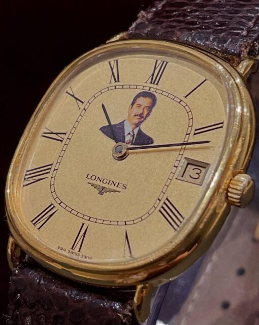 1982 Longines Special Edition President Saddam Hussain - Image 4