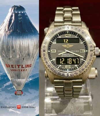 Breitling Emergency 2008 Complete SET Full Titanium - ساعة فاخرة أصلية