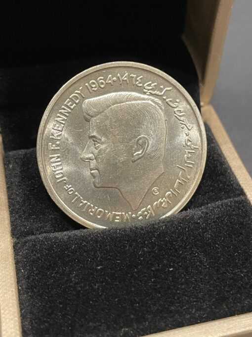 Rare Silver Coin – UAE 1964 John F Kenndi - Image 2