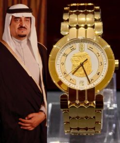 Rare Harry Winston – King Fahd KSA - Special Edition Full Gold