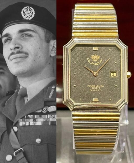 Rare Royal Edition 1970 Favre-Leuba - King Hussain Bin Talal