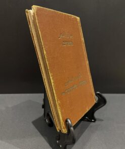 Alternative view of Historical Rarity – 1942 Document Palestine Passport Complete Book