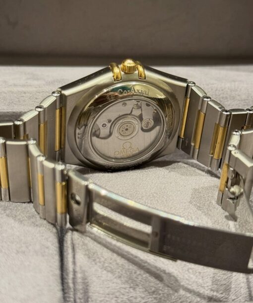 Omega Co-Axial Constellation Gold Steel Diamonds - Image 4