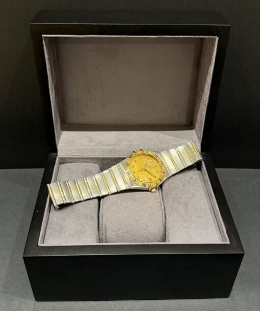 Omega Co-Axial Constellation Gold Steel Diamonds - Image 6