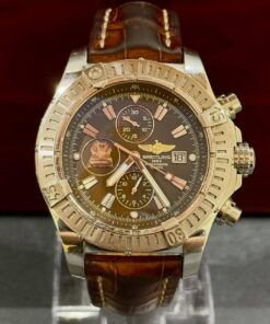 Alternative view of Very Rare Breitling Super Avenger – Egypt 2010 Limited 50/50