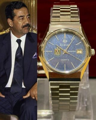 Very Rare Diplomatic Masterpiece – Iraq 1980 Zodiac Special Edition - Authentic Vintage Watch