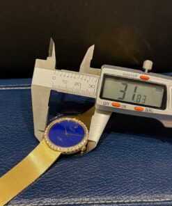 Alternative view of RARE 1970 Rolex Cellini Lapis Lazuli18k Yellow Gold In Excellent Condition