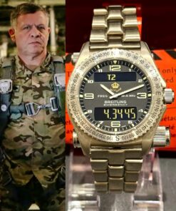Ultra Rare Royal Edition Breitling Emergency Lock Zero King Abdallah II
