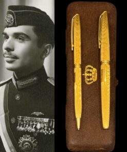 Rare Royal Edition Pens Set King Hussain Jordan – 1975