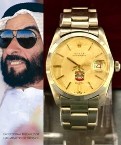 Rare Rolex Date Special Edition UAE Ministry of Defense