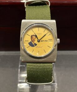Alternative view of Rare Presidential Zenith Rarity Limited Edition Saddam Hussain 1980