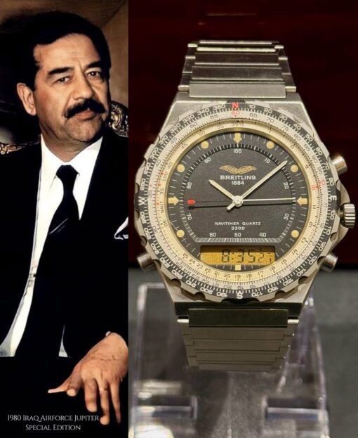 1980 RARE Breitling Jupiter Iraq Airforce - Very Special