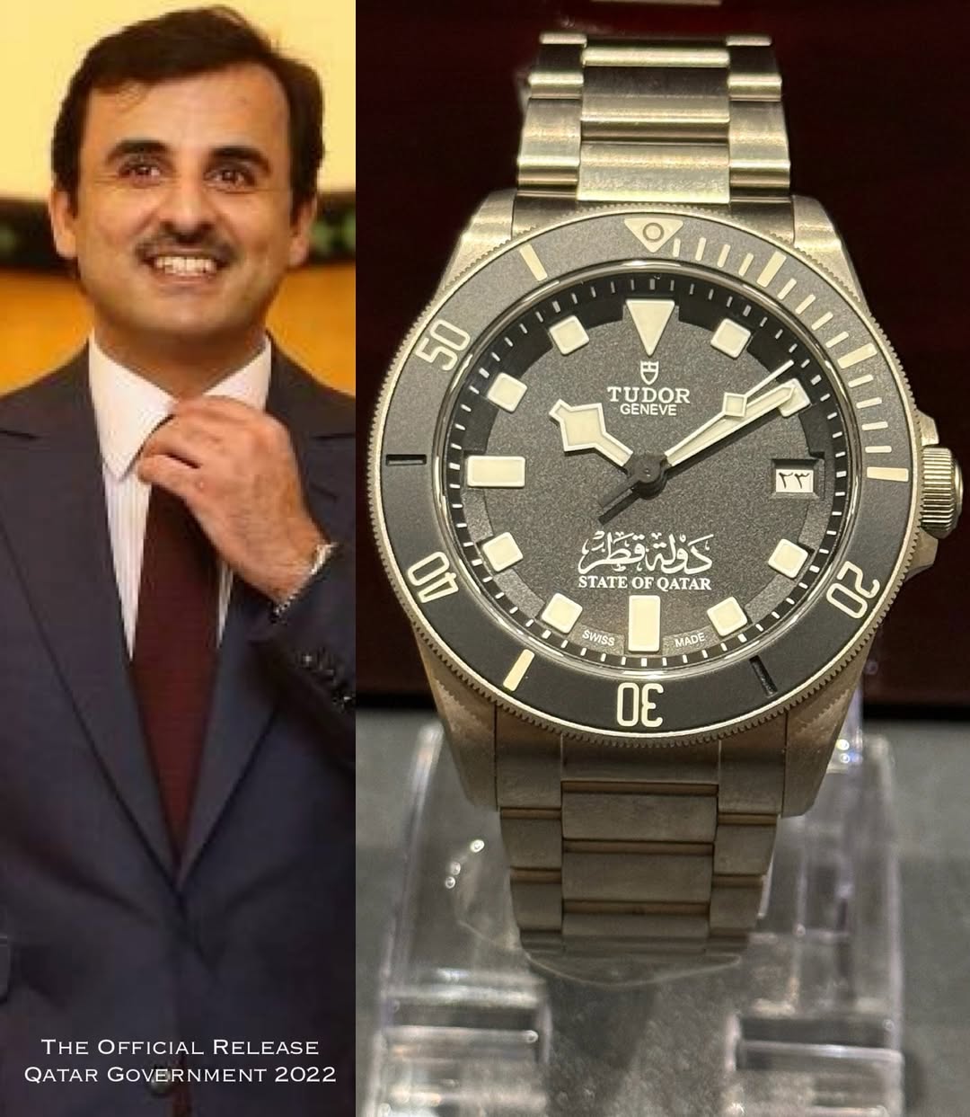 Rare Official State Of Qatar Official Edition – 2022 Tudor