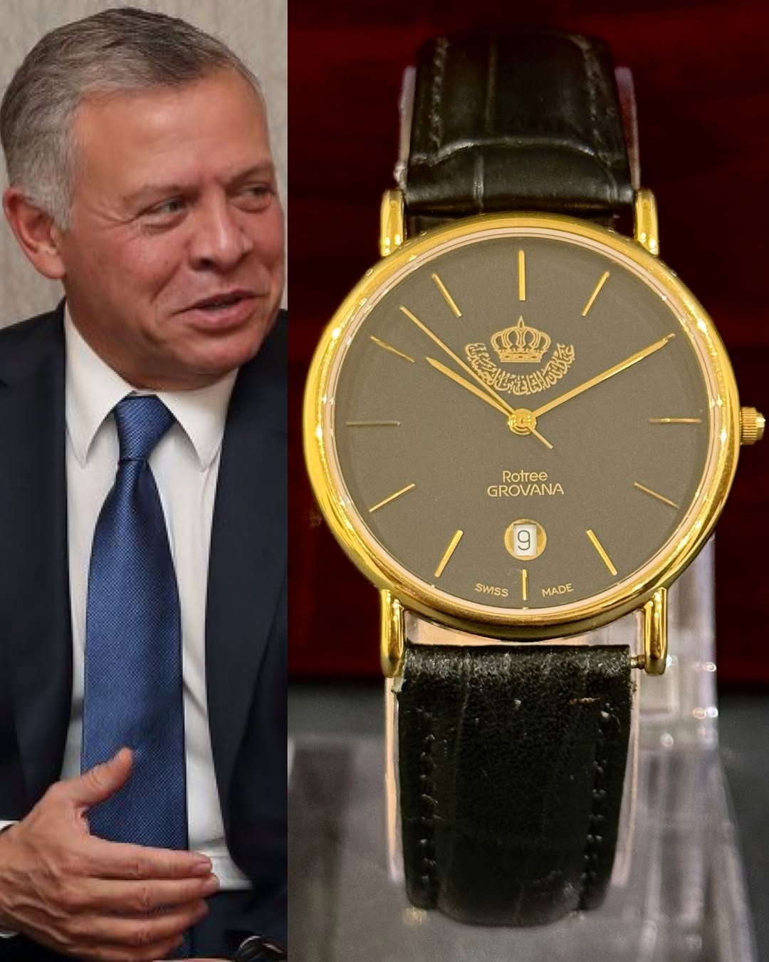 Rare 2003 Royal Protocol Grovana Special Edition King Abudullah II Jordan