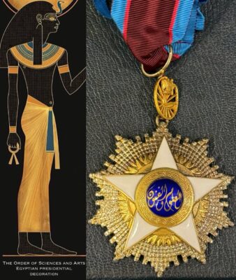 Rare Order Of Sciences And Arts – Egypt 1953 - ساعة فاخرة أصلية