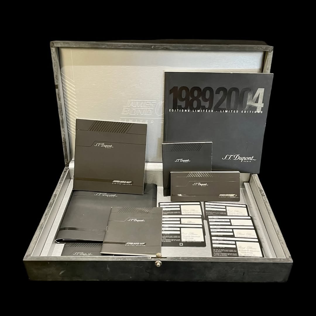 Global Rarity Set S.T. Dupont, Big Set Special Edition James Bond 007 - Image 4