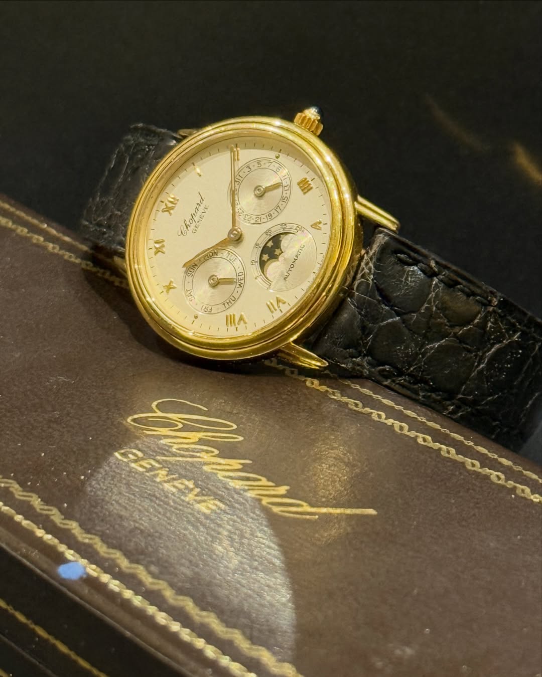 Rare Chopard Treasure – 1970 Chopard Luna Doro - Image 9