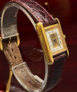 Alternative view of Rare Cartier Tank 1988 Complete Set For Ladies