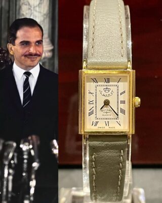 Rare Royal Rotary Classic Masterpiece Special Edition King Hussain Bin Talal - ساعة فاخرة أصلية