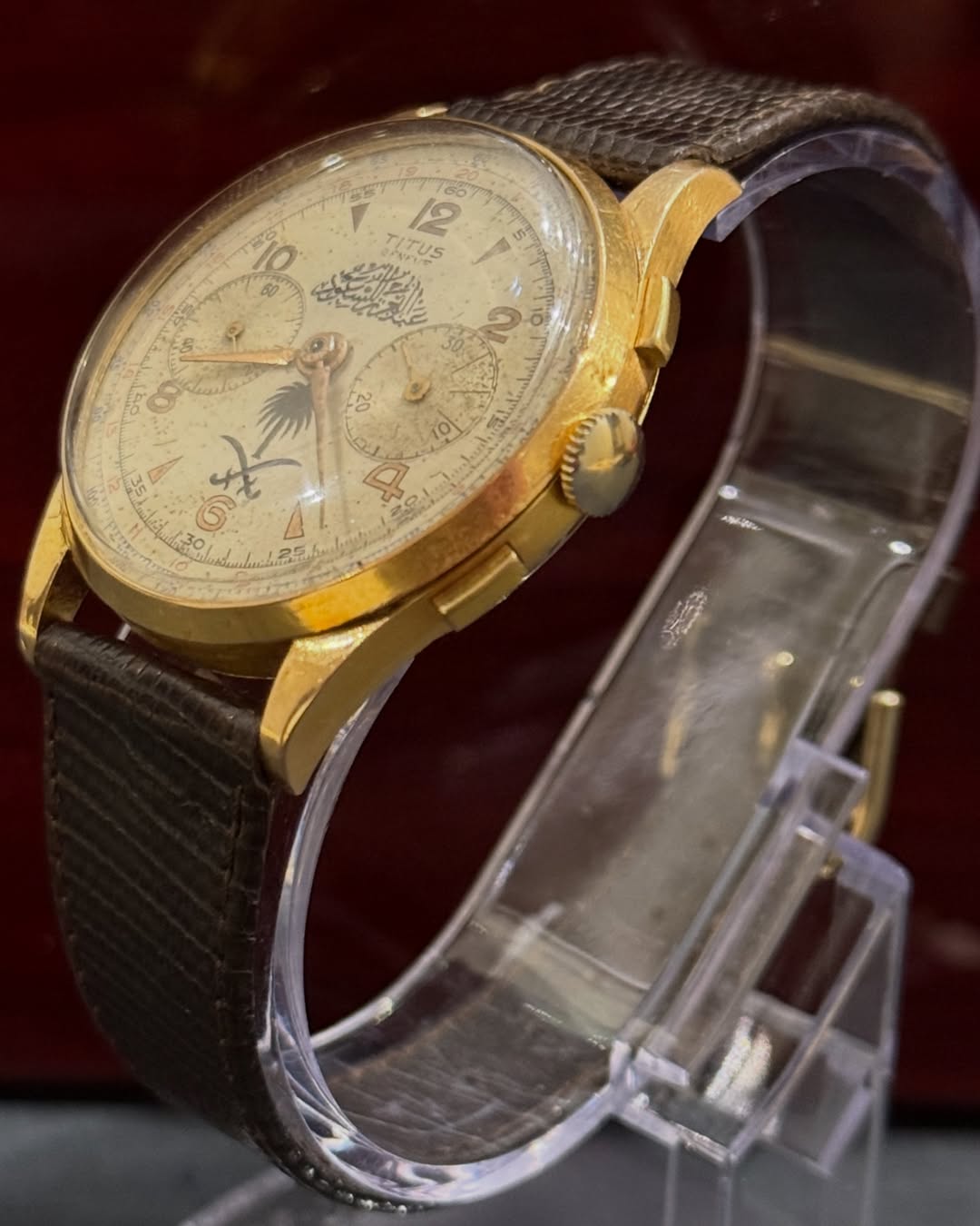 Ultra Rare 18k Gold Titus Complex Spider King Abdul-Aziz Al Saud - Image 2