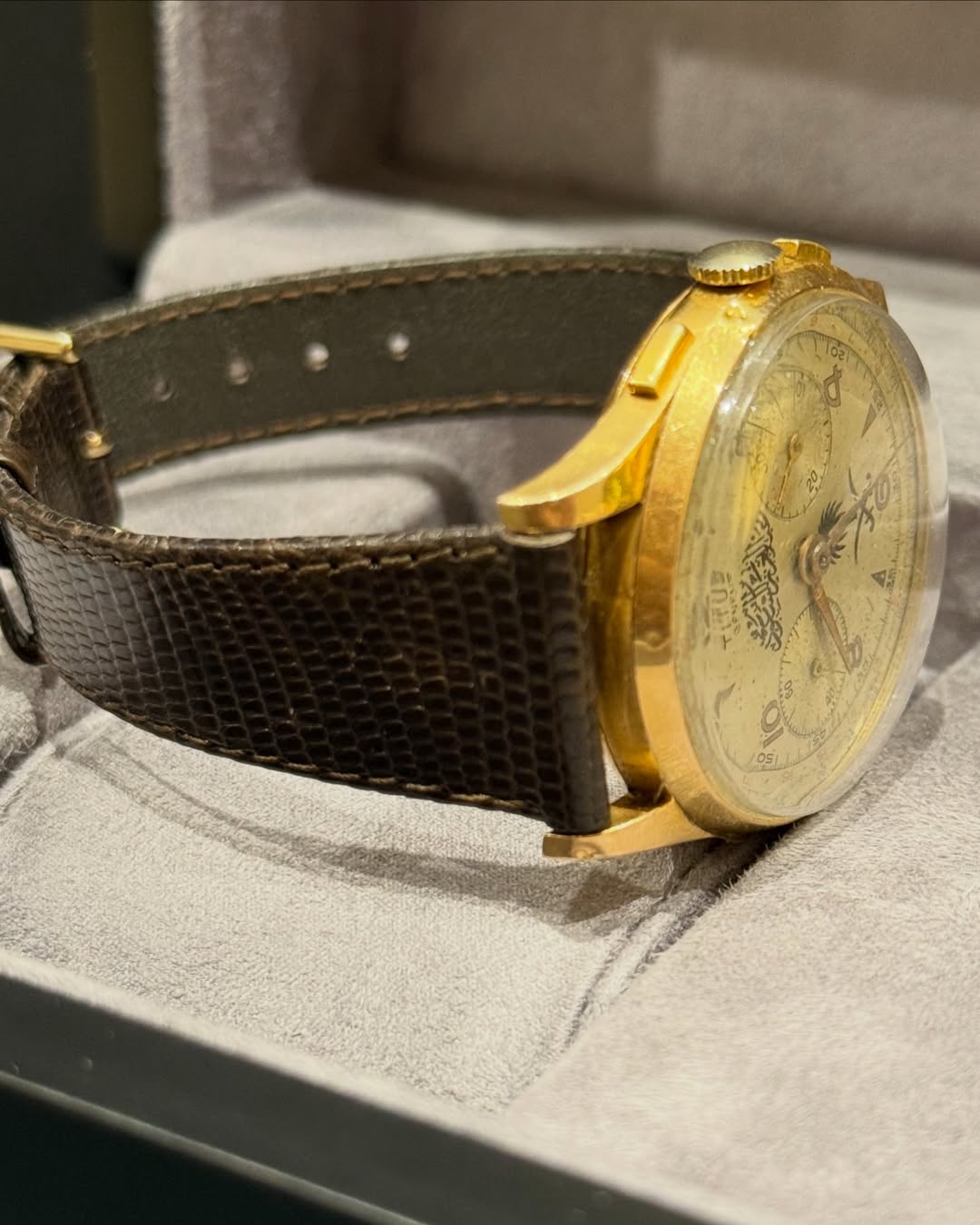 Ultra Rare 18k Gold Titus Complex Spider King Abdul-Aziz Al Saud - Image 5