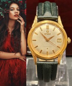 Rare Omega Masterpiece 1960 Full Gold - In Excellent Condition