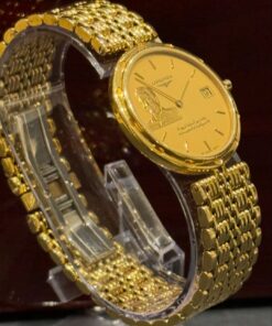 Alternative view of Rare 1981 Presidential Longines – Iraq President Saddam Hussain