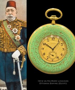 Rare 1912 Ottoman Empire Longines 1912 Pocket Watch