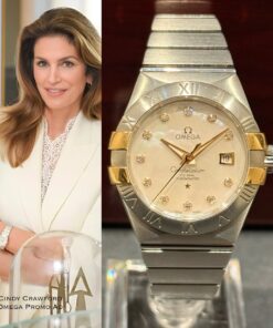 Rare Omega Constellation Ladies Masterpiece 32 Mm MOP Fine Diamonds