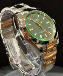 Alternative view of Rare 2022 Milgauss Excellence Z-Blue Rolex Full Set