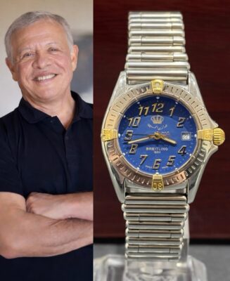 Very Rare Breitling Callistino Royal Special Edition Early 2000s King Abdullah II - Подлинные винтажные часы