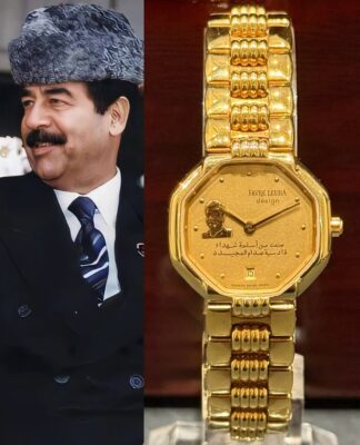 Rare Favre-Leuba Genève Special Ladies Edition Iraq 1988 President Saddam Hussain - Authentic Vintage Watch