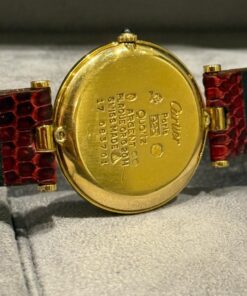 Alternative view of Rare Cartier 30mm Must De Cartier Collection 1990s Creations.