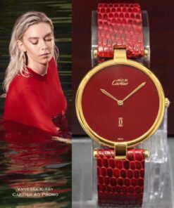 Rare Cartier 30mm Must De Cartier Collection 1990s Creations.