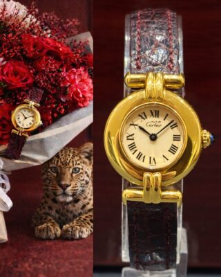 Rare Cartier Must de Colisée 1990s Classic 26 mm - ساعة فاخرة أصلية