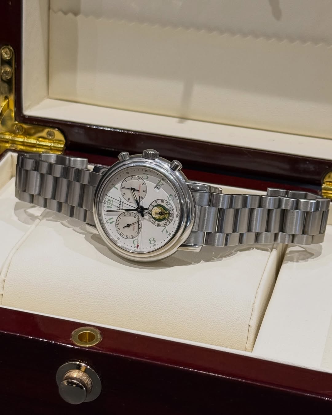 Rare Chopard Special Military Edition UAE 1998 Perpetual Calendar - Image 5