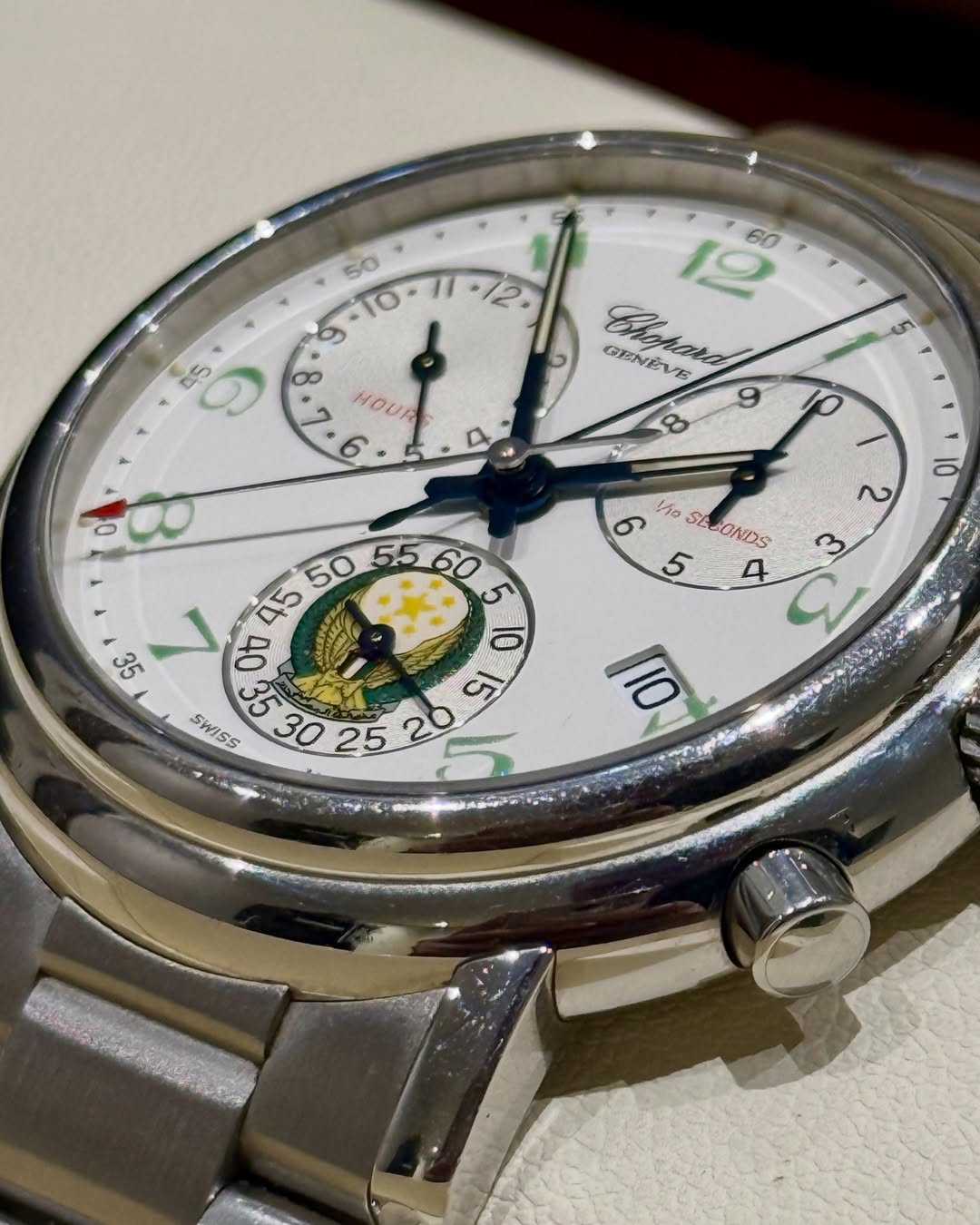 Rare Chopard Special Military Edition UAE 1998 Perpetual Calendar - Image 8